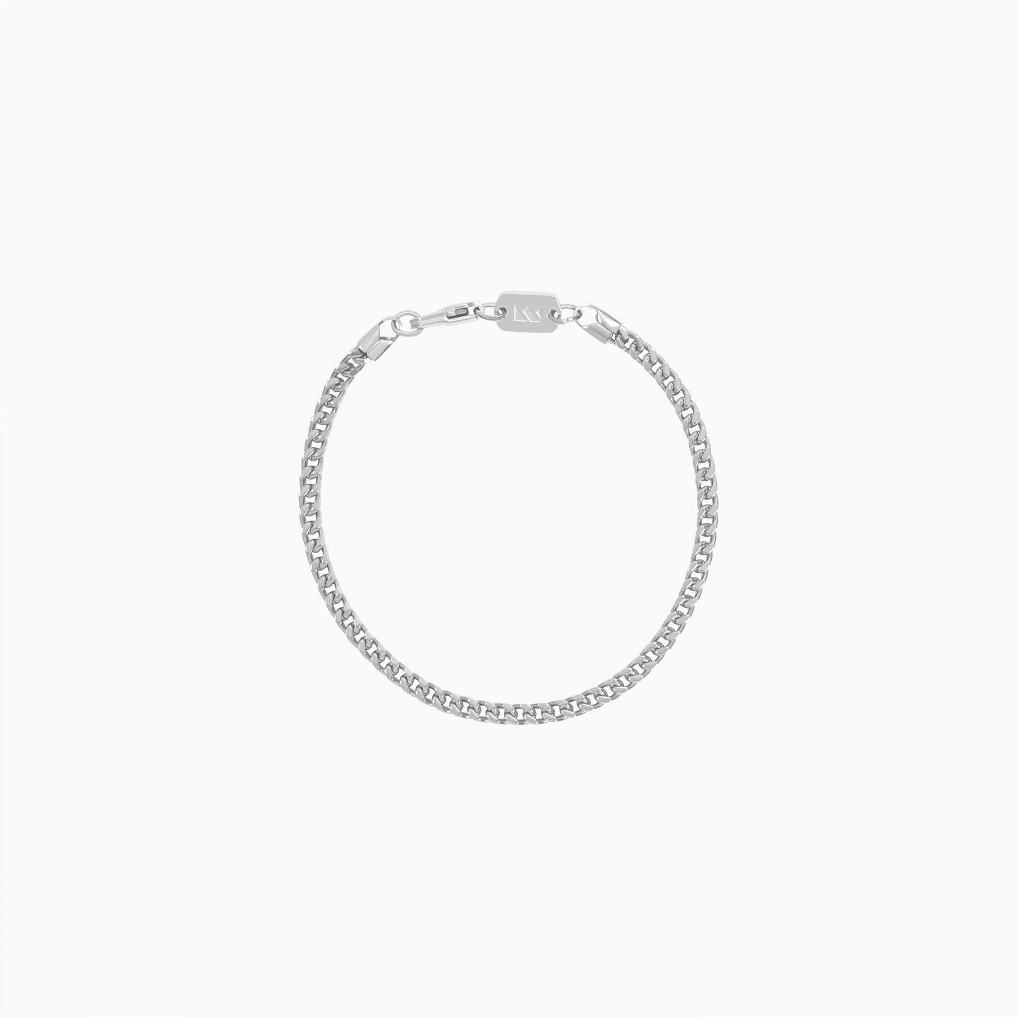 3mm Stainless Steel Franco Bracelet