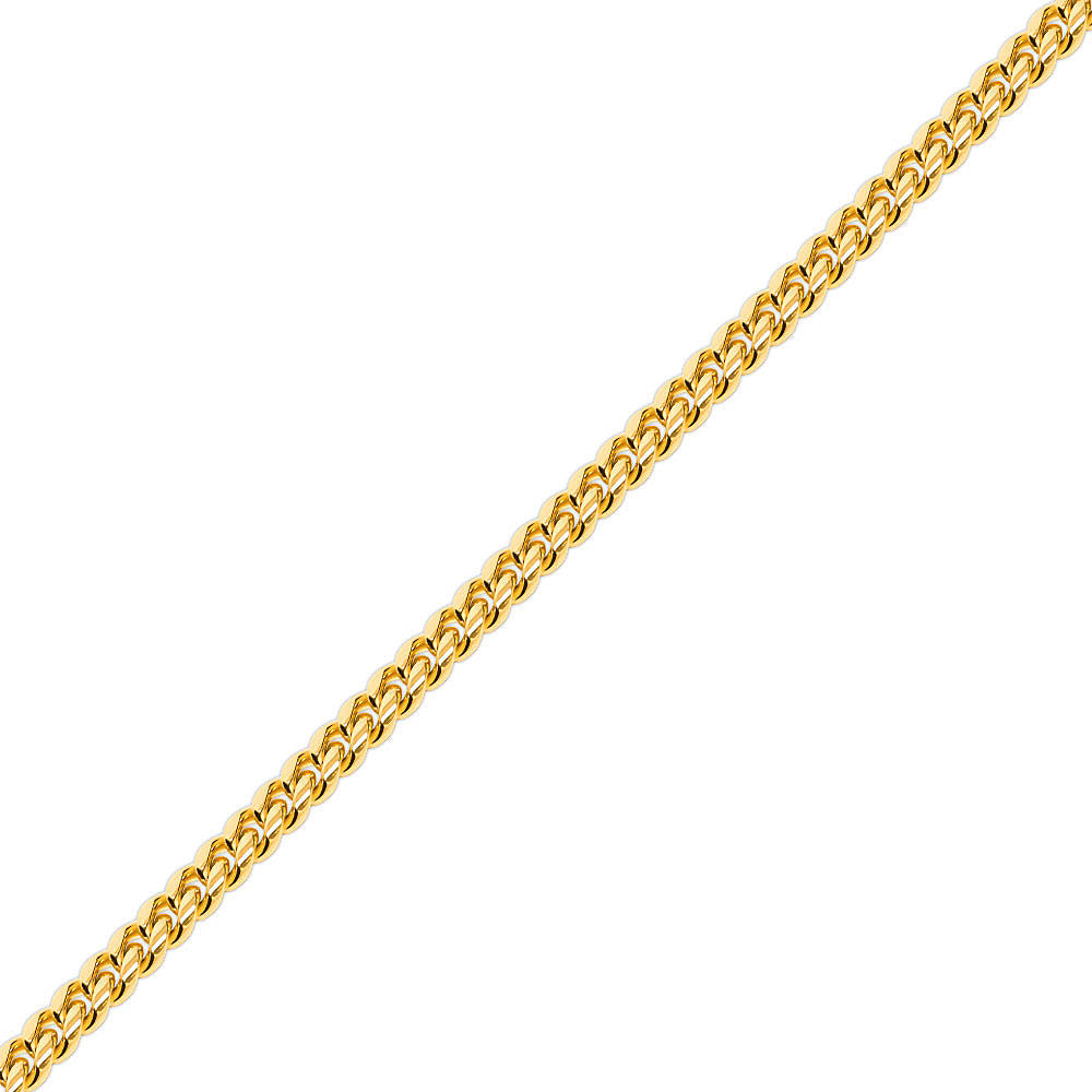 10mm Gold Miami Cuban Link Chain for Men