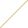5mm Men's Gold Rope Stainless Steel Chain