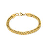 5mm Men's Yellow Gold Franco Hip Hop Bracelet
