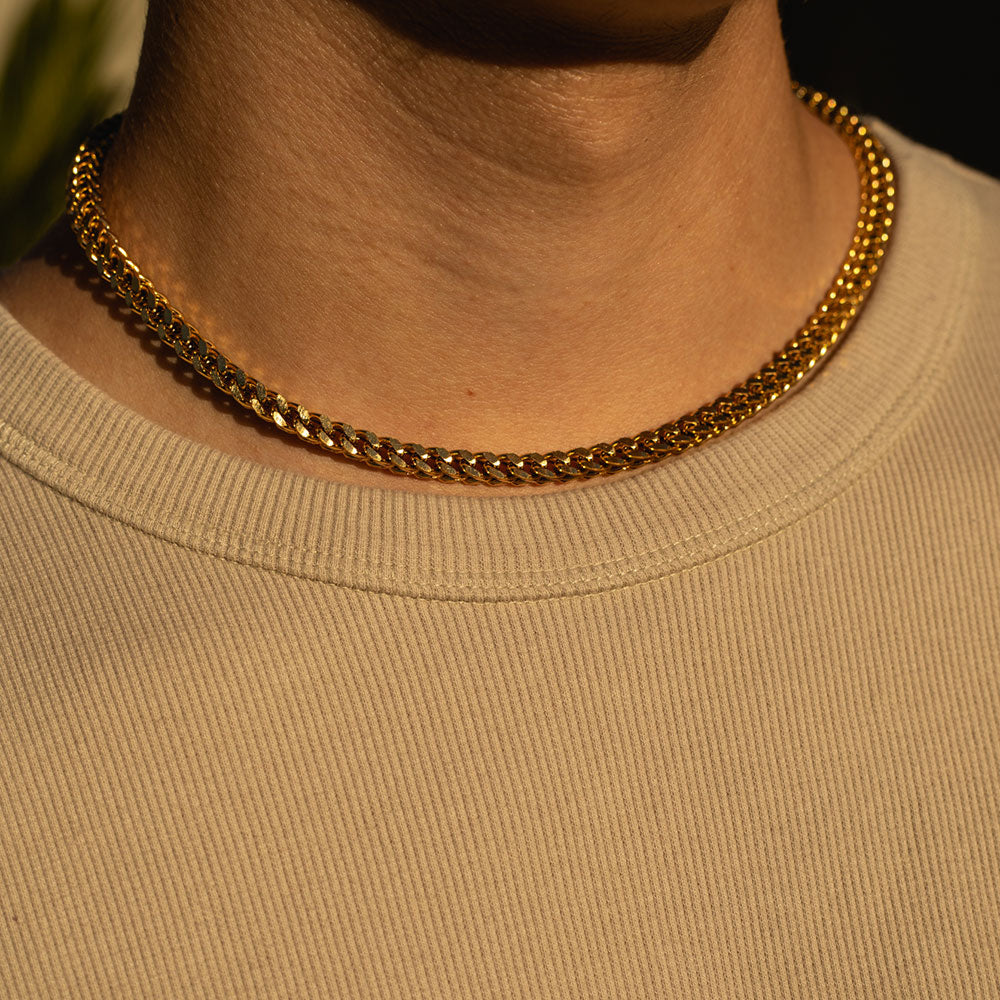 5mm Gold Franco Chain